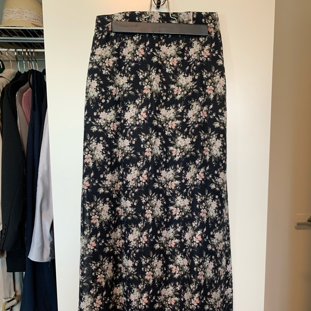 Club Monaco maxi floral skirt - 00